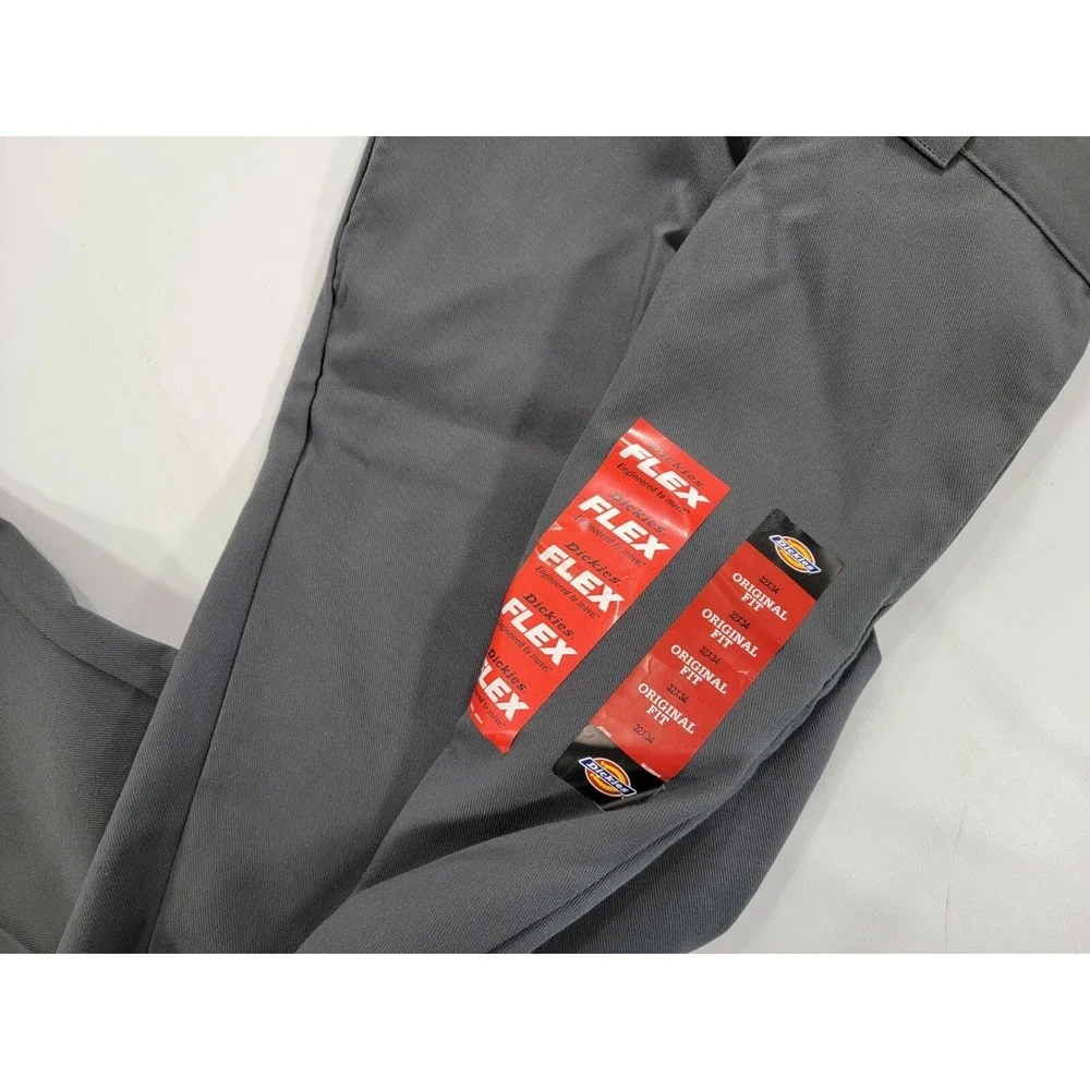 Dickies Men's 874 Flex Work‎ Original Fit Pant Charcoal 32x34 New With Tags!